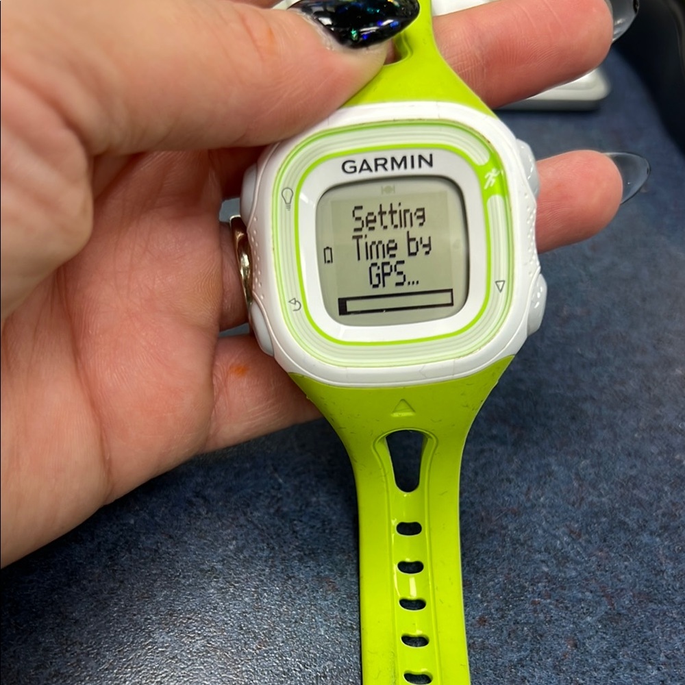 Garmin Neon Green GPS Smartwatch
